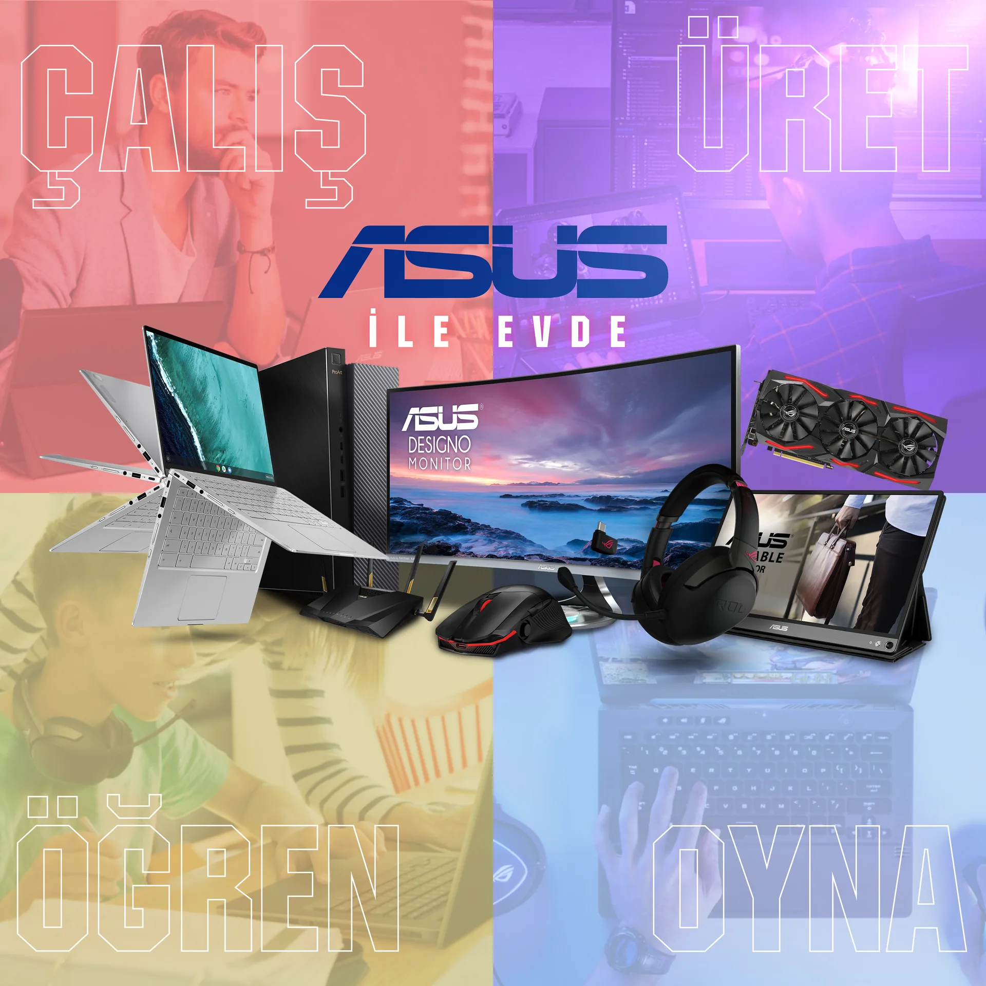 ASUS & ROG — seçili çalışma 1