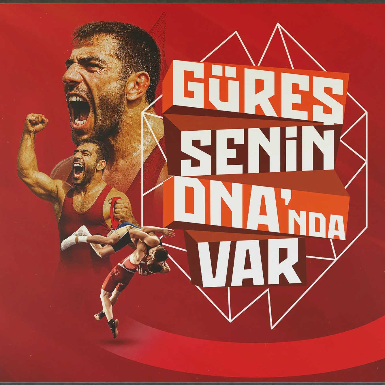 Güreş Senin DNA'nda Var proje görseli
