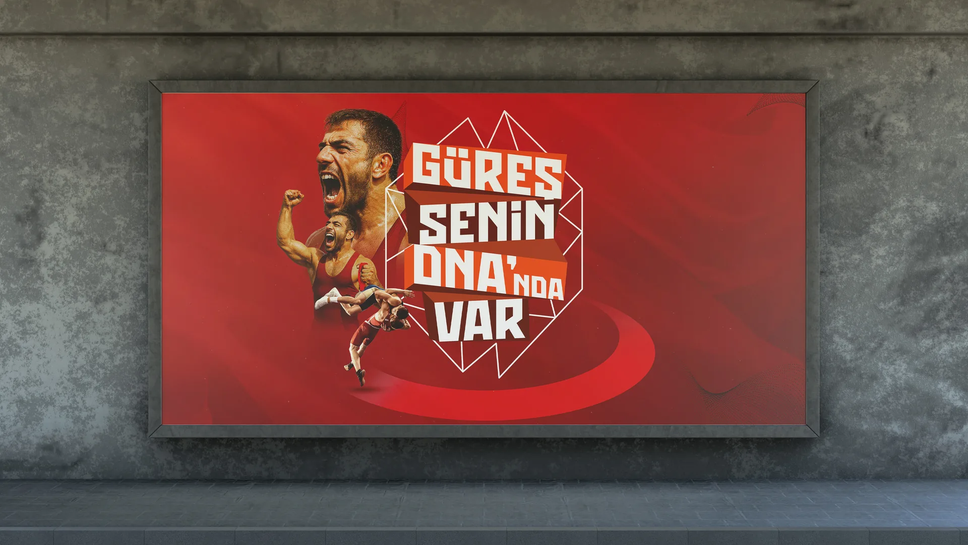 Güreş Senin DNA'nda Var — selected work 9