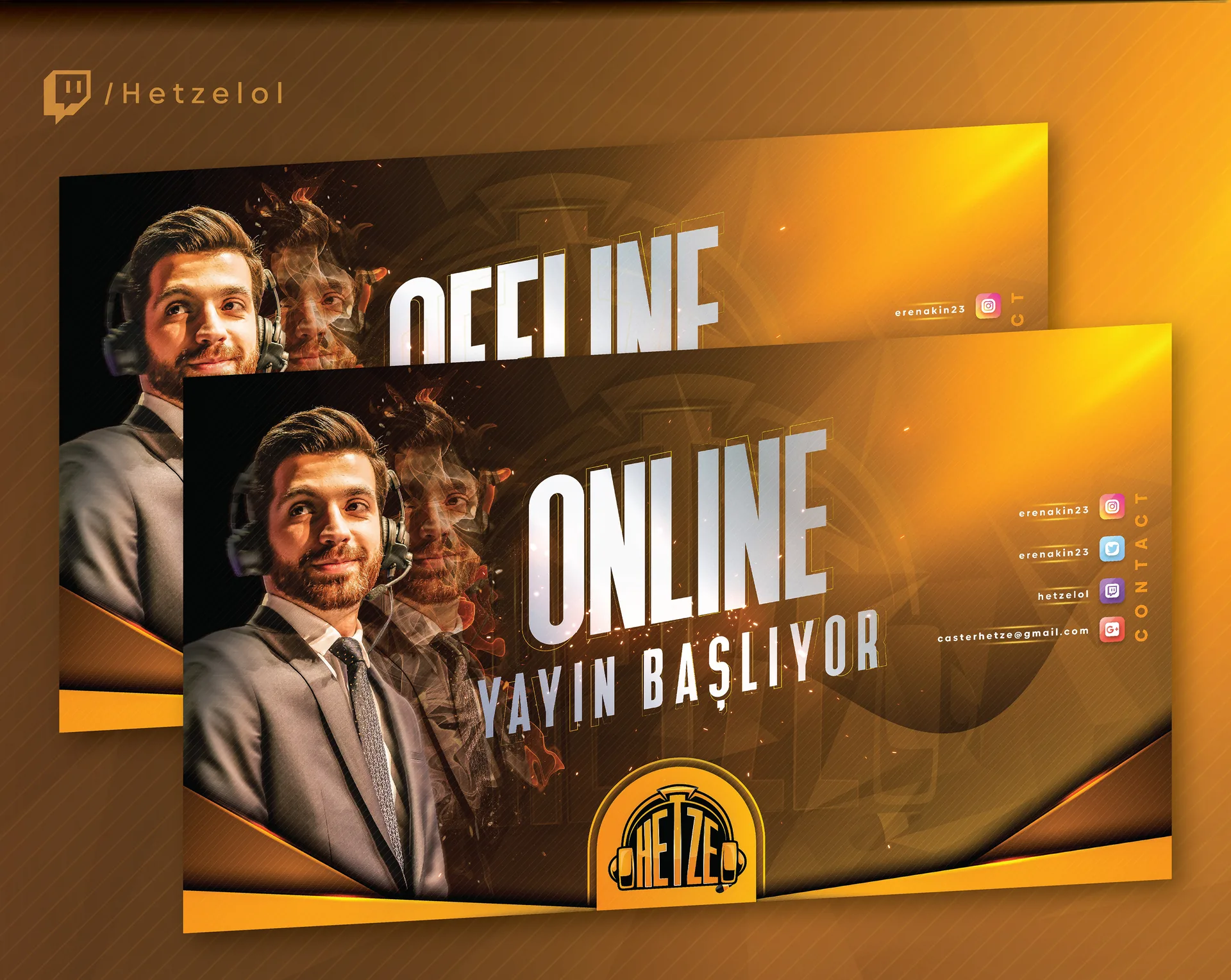 Twitch Stream Design — selected work 2