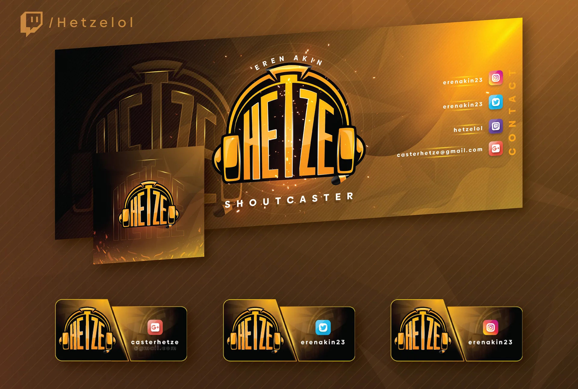 Twitch Stream Design — selected work 3