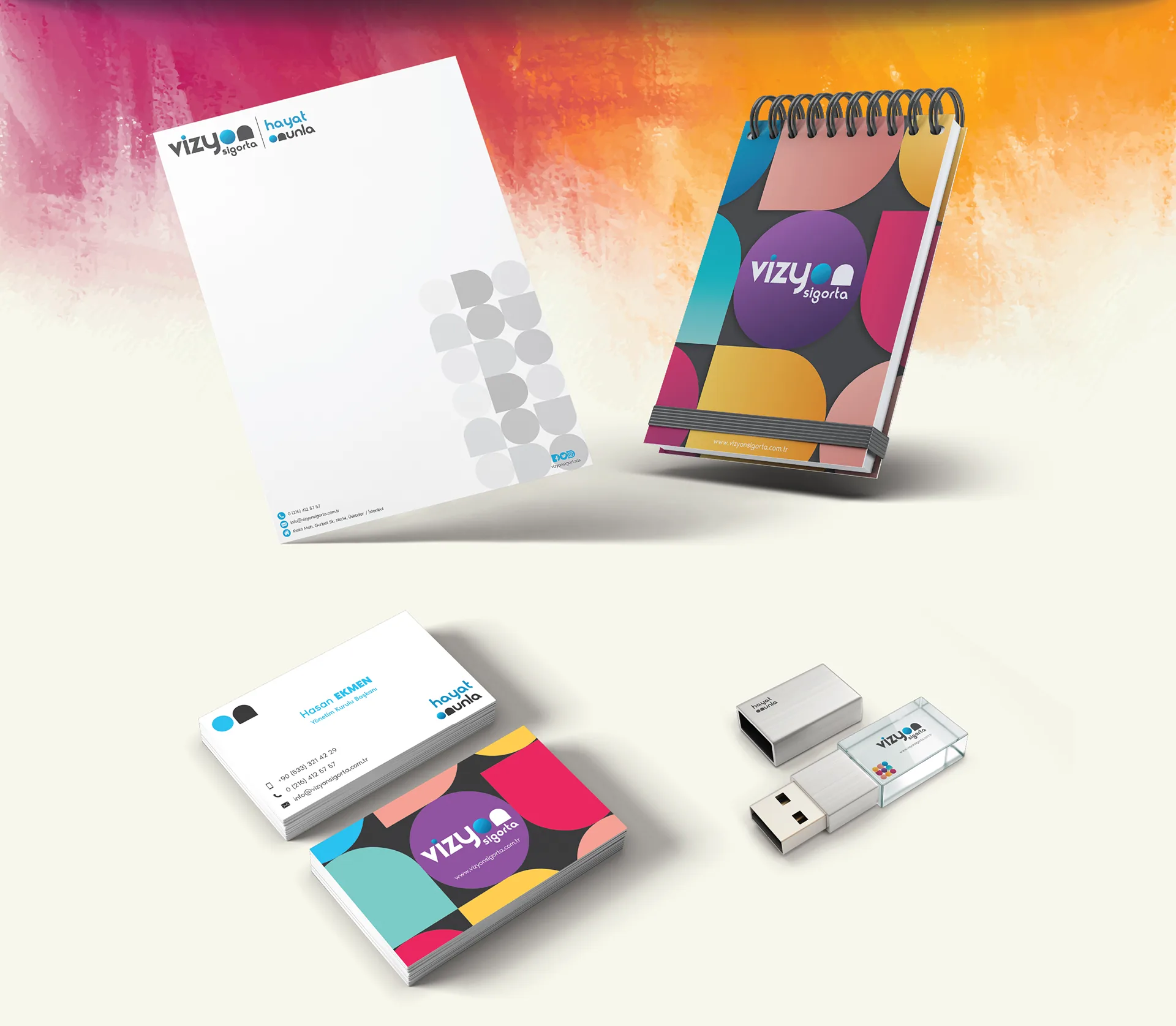 Vizyon Sigorta — Corporate Identity — seçili çalışma 5