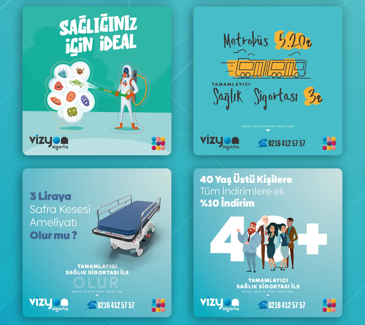 Vizyon Sigorta — Social Media — seçili çalışma 4