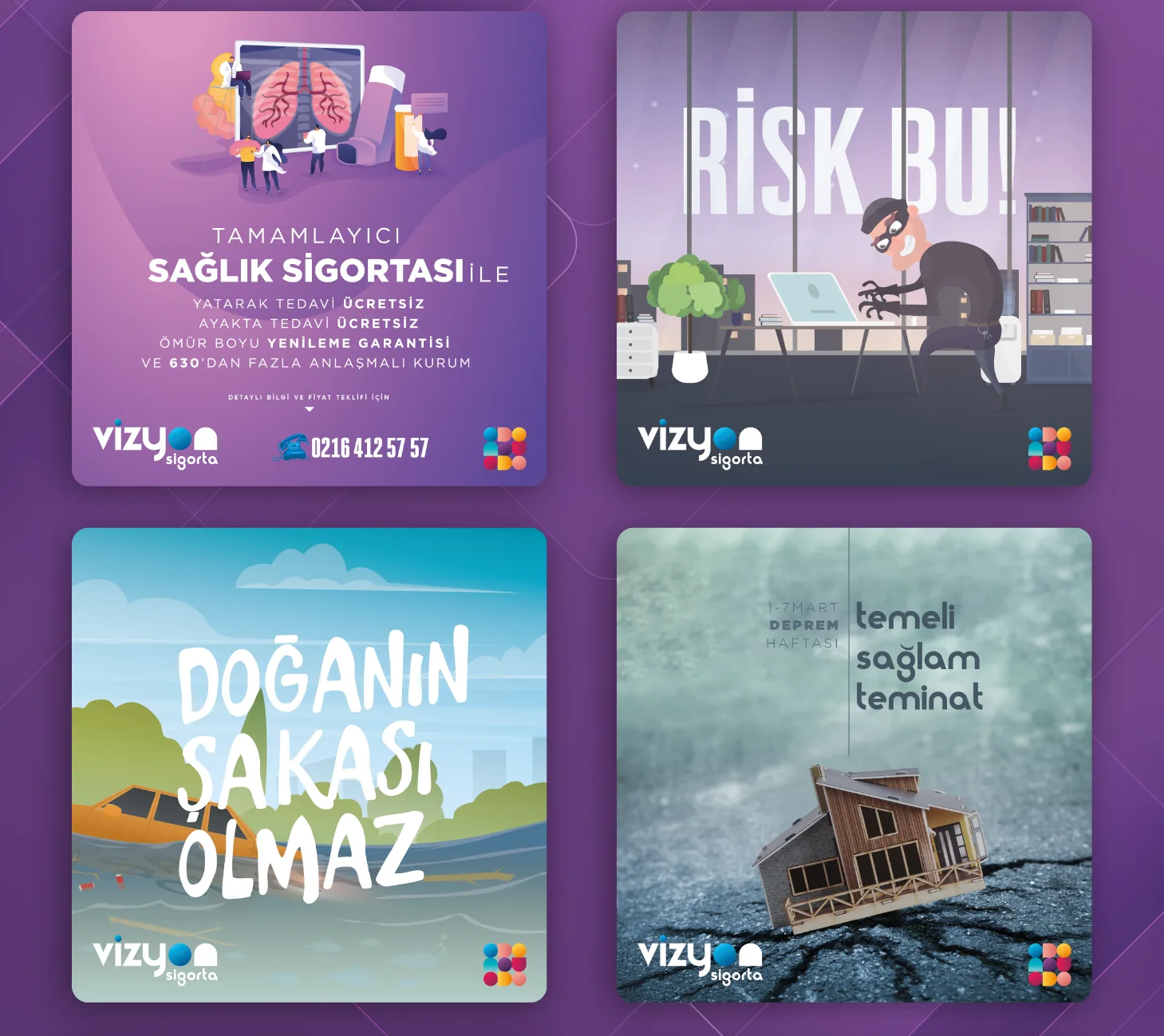 Vizyon Sigorta — Social Media — seçili çalışma 6